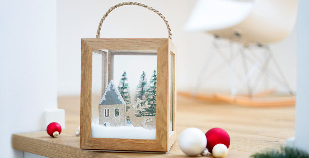 Laterne Basteln Zu Weihnachten Aus Bilderrahmen